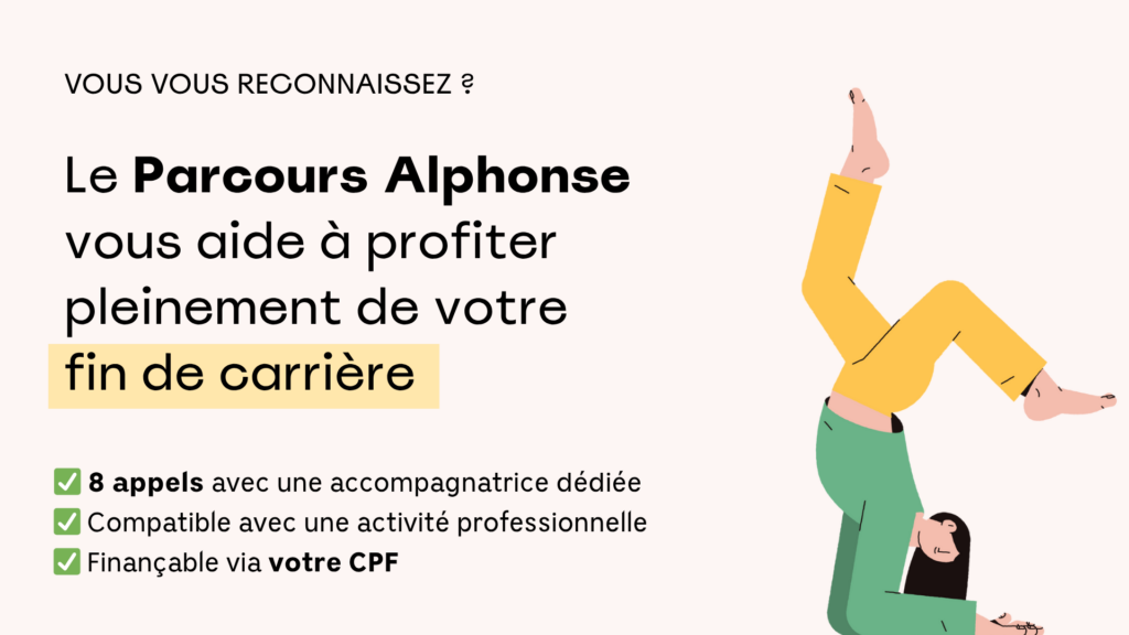 Parler de ses projets pour profiter de sa fin de carrière